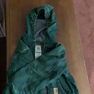 Kids carhartt heavy canvas coat